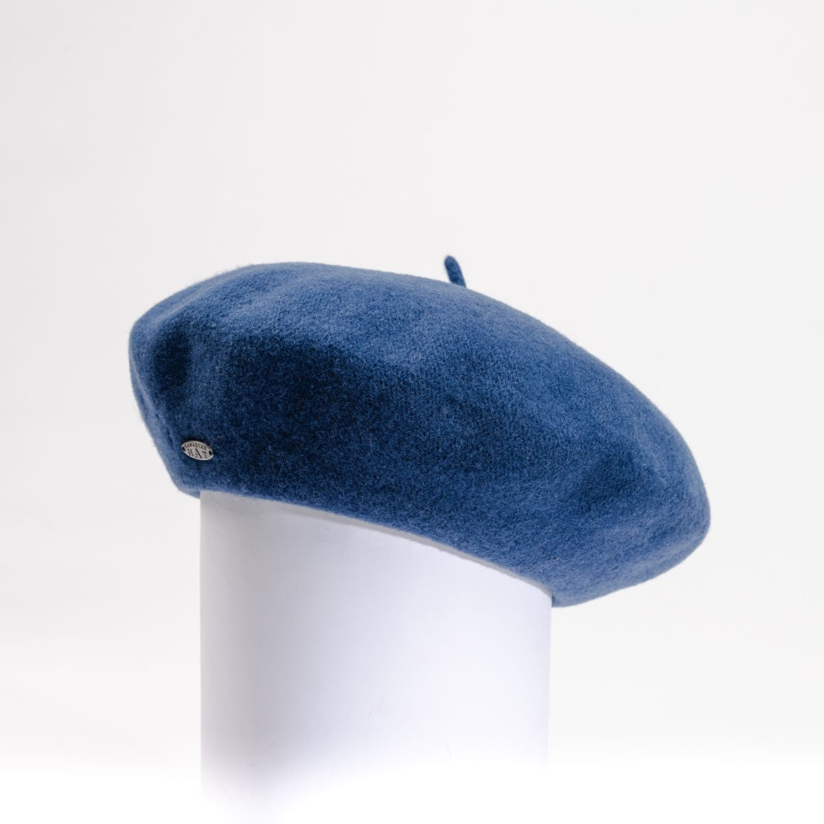 Bill - Classic Beret Hat by Canadian Hat 11.5 / BLUE