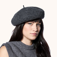 BRITNI - TEXTURED WOOLEN BERET