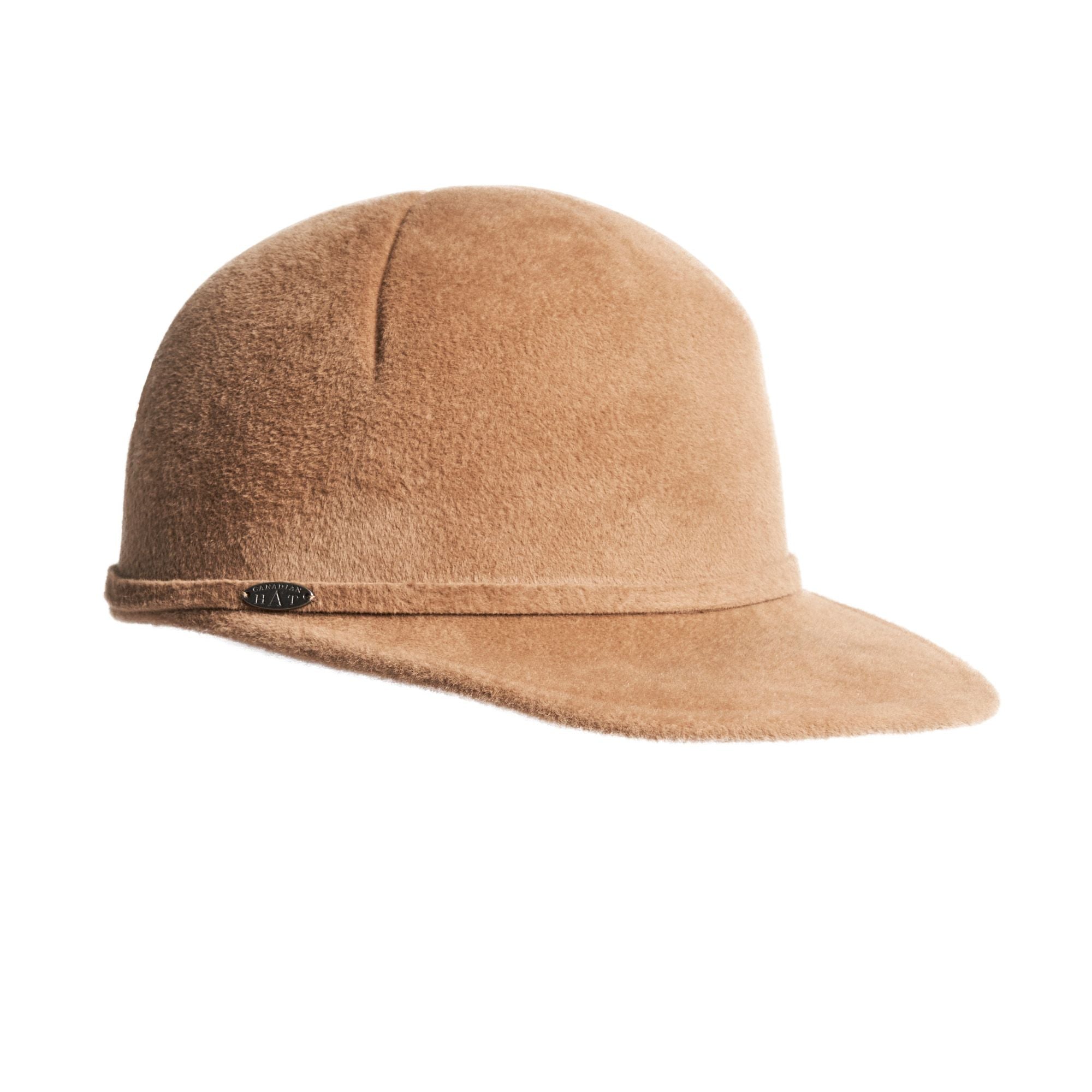 CAIPRI FUR FELT CAP WITH FLAT VISOR Harricana Canadian Hat 1918
