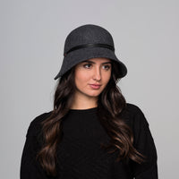 WILLOW - FELT CLOCHE HAT