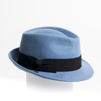 FAUSTIN - UNISEX FELT FEDORA HAT W BOW