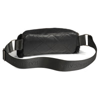 DONNA S - LEATHER BELT BAG W SHEARLING