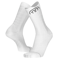 RUN ANATOMIC CREW UNISEX RUNNING SOCKS WHITE