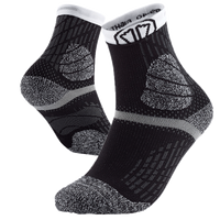 TRAIL PROTECT RUNNING SOCKS BLACK - GREY