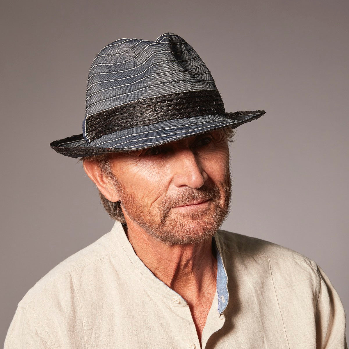 AMBAR FEDORA HAT IN FABRIC