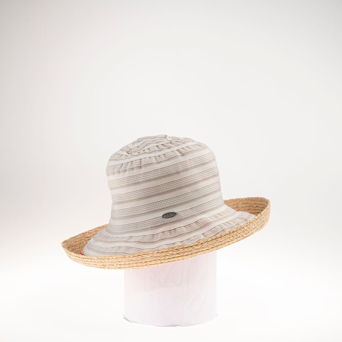 RUCCO CLOCHE HAT IN FABRIC