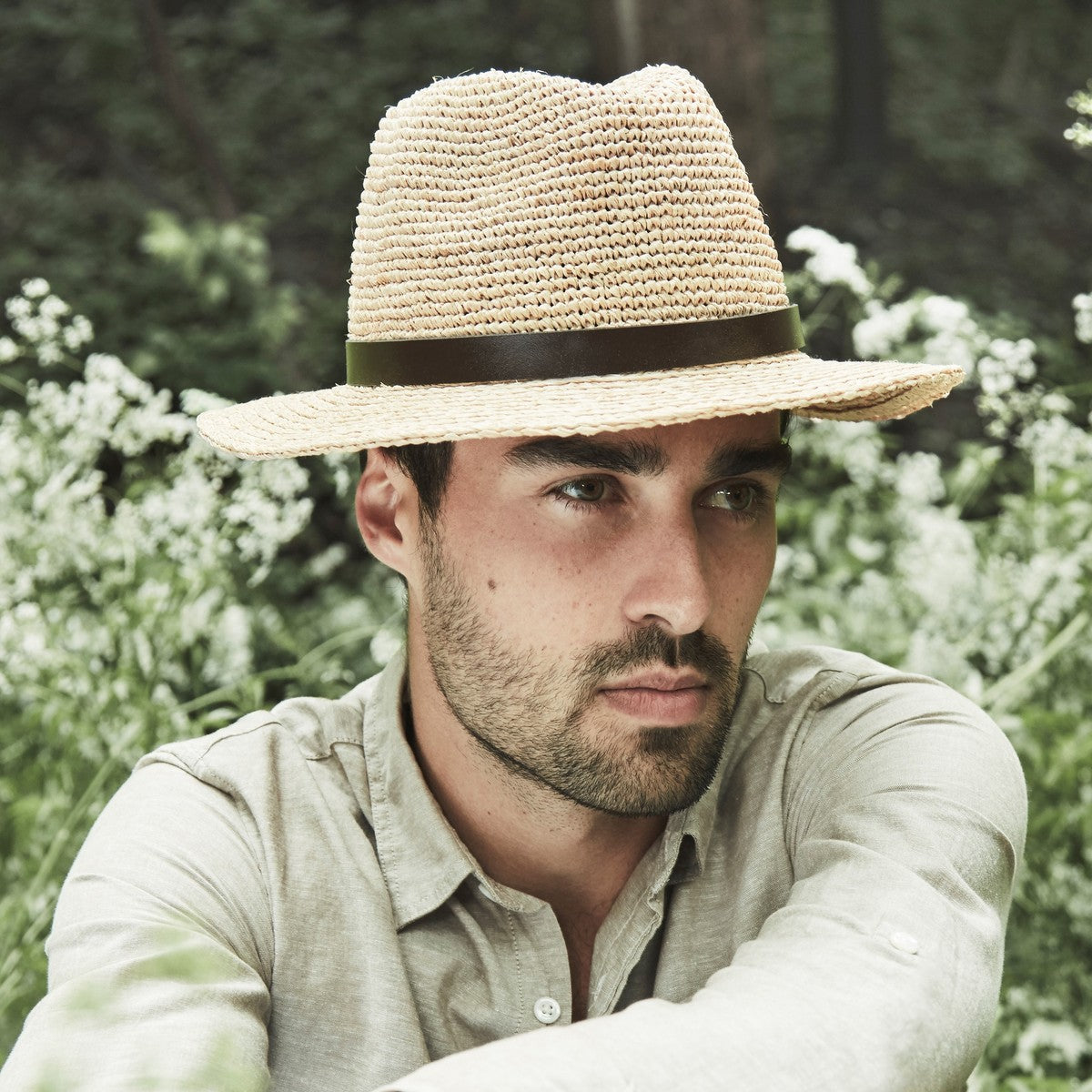 CARY FEDORA HAT IN STRAW