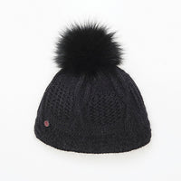 VALE-P - BEANIE EN ANGORA AVEC POM