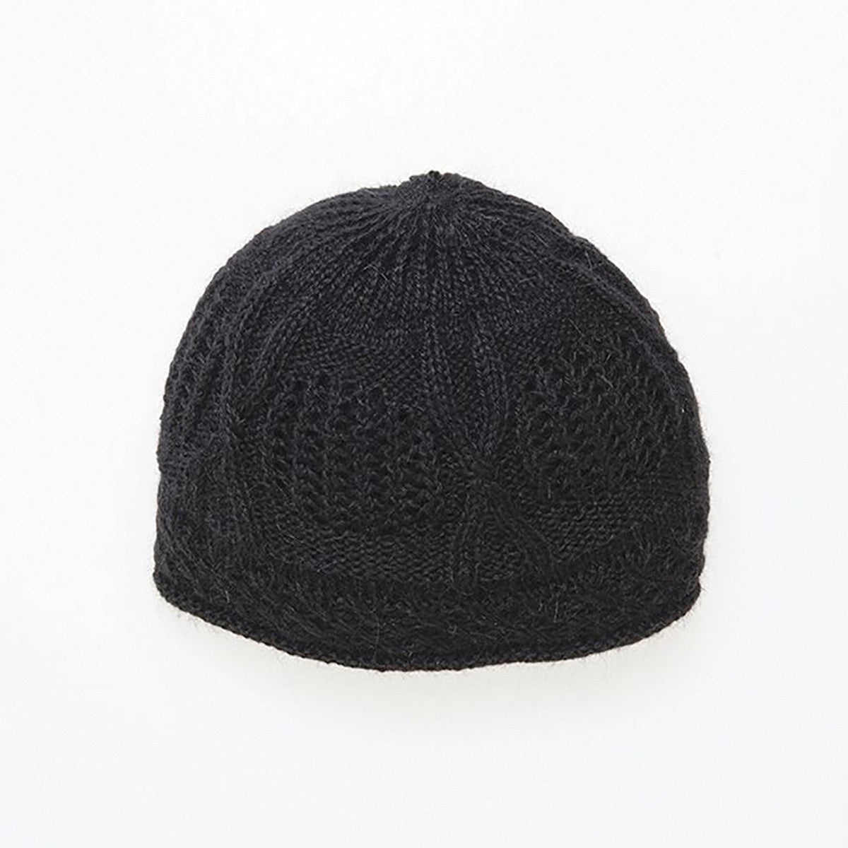 VALE ITALIAN ANGORA BEANIE GOLF  2100 BLACK O/S  