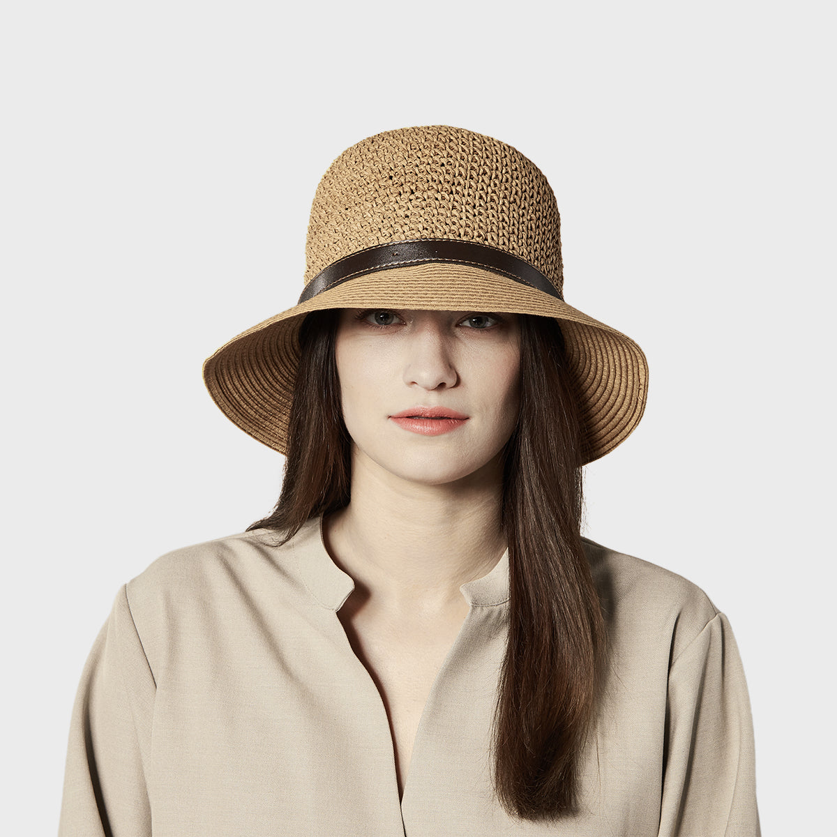 CARLIE - LARGE CROCHET CLOCHE