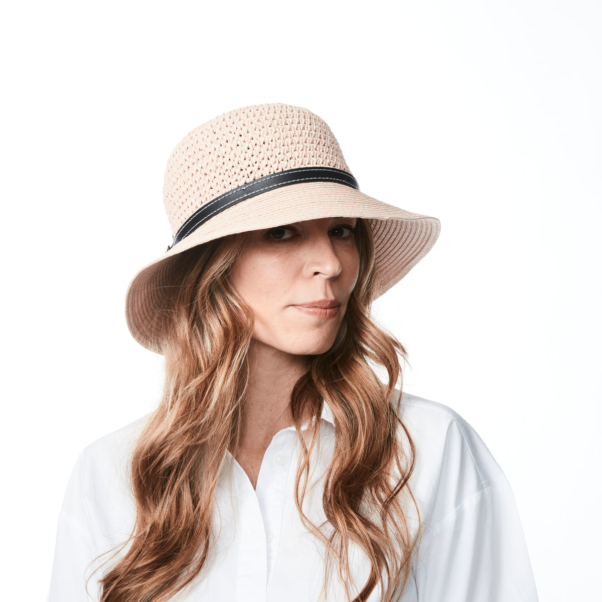 CARLIE - LARGE CROCHET CLOCHE