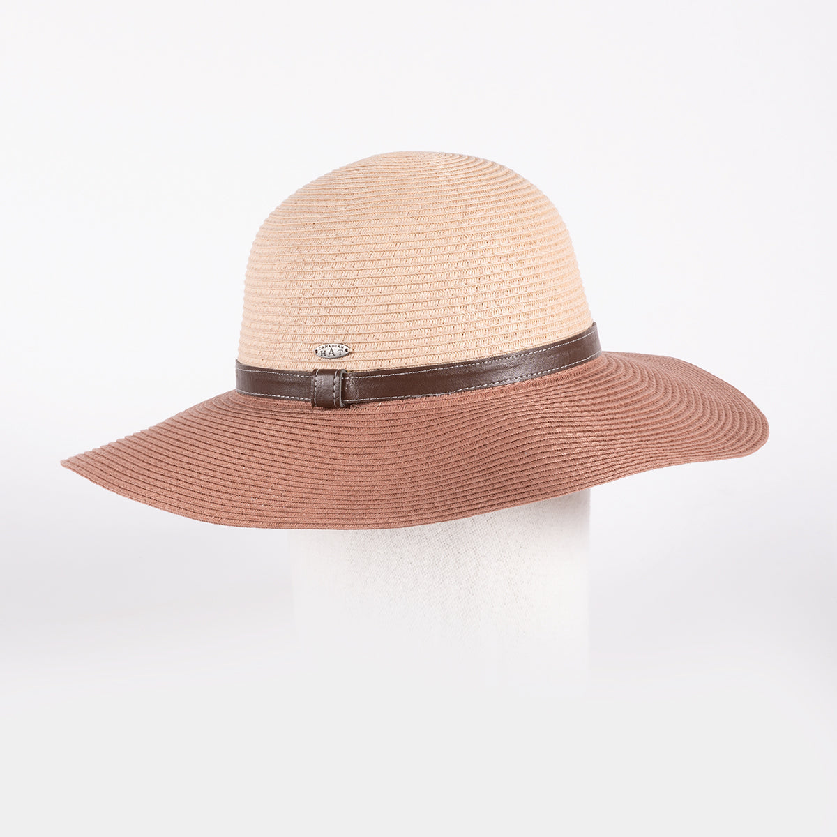 COPACAP - FLOPPY HAT COLOUR - BLOCKED WITH LEATHER BAND