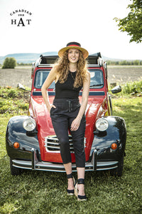 CHERIE - STRAW BOATER