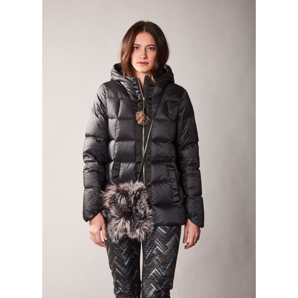 SHORT A-LINE DOWN COAT