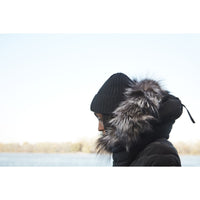 CANMORE - MANTEAU DOUDOUNE LONG AVEC FOURRURE