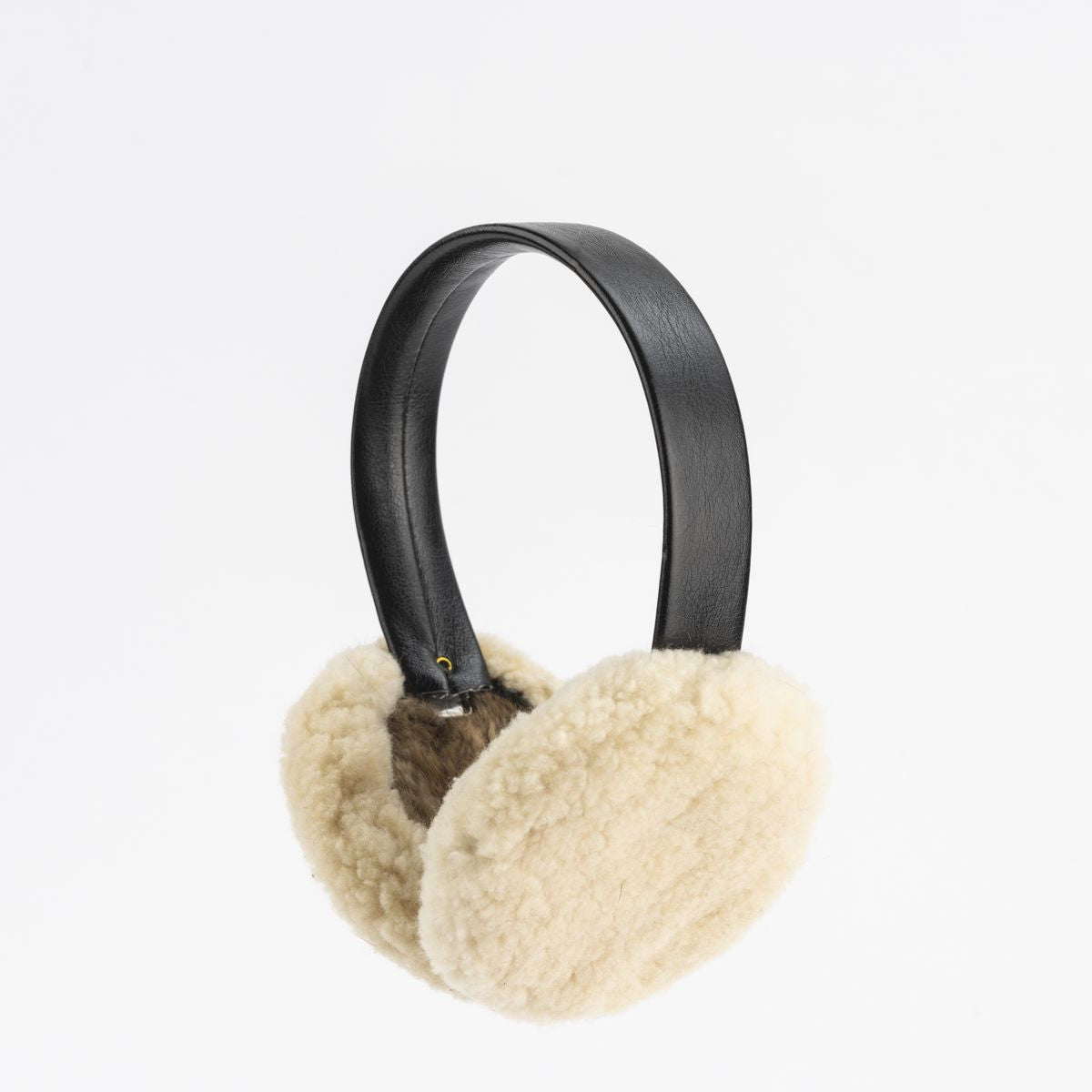 EARMUFFS WITH UPCYCLED FUR GOLF  1313 SHEEPSKIN O/S  