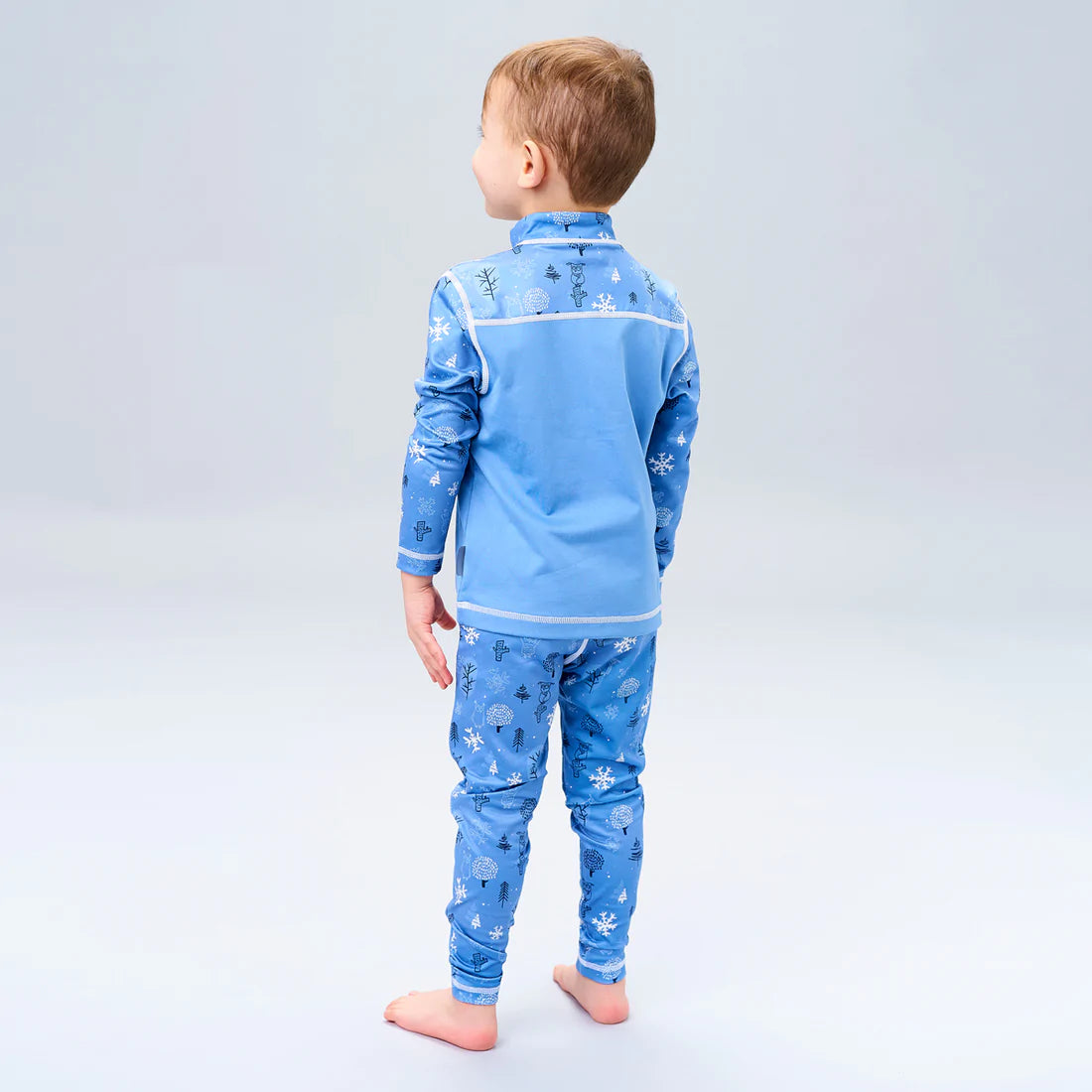 CHILDREN'S ALTROPOS 1/2 ZIP PRINTED