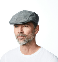 CHASE - NEWSBOY FLECKED FABRIC CAP